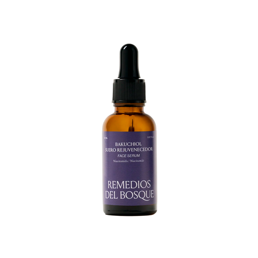 Suero Rejuvenecedor - Bakuchiol + Niacinamida 30ml - Remedios del Bosque