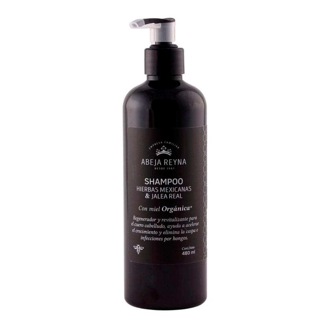 Shampoo de Hierbas con Jalea Real 480 ml - Abeja Reyna